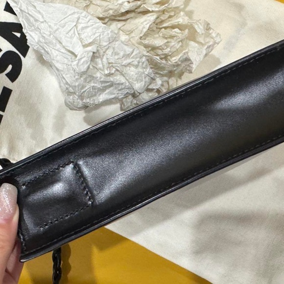 Jil Sander Sleek Black Crossbody Bag - Picture 6 of 7